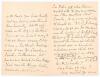 Vyell Edward Walker. Middlesex, 1859-1877. Four page handwritten letter in ink to the Sussex cricketer and author, W.A. Bettesworth, dated &lsquo;26th May [1900]&rsquo; with good cricket content. Walker suggests some amendments and corrections to proofs of the book, - 2