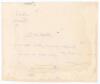 Percy Holmes. Yorkshire & England 1913-1933. Original single page handwritten letter in Holmes&rsquo; neat hand. Dated 20th March 1946, writing from Huddersfield, Holmes is replying to a request for his autograph. Nicely signed &lsquo;Percy Holmes&rsquo;. Adhesive marks to - 2