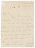 Maurice Tompkin. Leicestershire 1938-1956. Single page handwritten letter in pencil from Tompkin. Dated 20th June 1939, Tompkin is writing from the Leicestershire ground at Aylestone Road, replying to a request for players&rsquo; autographs. Signed &lsquo;M. Tompkin&rsquo;