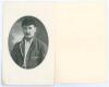 John Thomas &lsquo;Johnny&rsquo; Tyldesley. Lancashire & England 1895-1923. Single page handwritten folding letter in ink from Tyldesley dated 29th September 1898. Writing to the collector, Charles Pratt Green, Tyldesley is sending his thanks for the receipt of a che - 2
