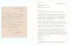 M.C.C. Tour of Australia & New Zealand &lsquo;Bodyline&rsquo; 1932/33. New Zealand leg of the tour. Three handwritten letters to Douglas Crampton (an autograph collector) from Fred Badcock, Jack Newman and Paul Whitelaw, all New Zealand Test cricketers who played ag