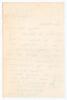 Martin Paterson Donnelly. Wellington, Canterbury, Oxford University, Middlesex, Warwickshire & New Zealand etc. 1936-1961. Single page handwritten letter from Donnelly to a collector, &lsquo;Mr Hill&rsquo;. Dated 22nd August 1946, writing from his Oxford college, Don - 2