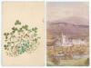 M.C.C. tour to India, Pakistan & Ceylon 1951/52. Two original P&O folding menus. One, for a &lsquo;Gala Night Dinner&rsquo; dated 18th March 1952 on board the &lsquo;S.S. Chusan&rsquo; with floral colour illustration to the front of shamrocks, is signed to the inside &lsquo;Autographs - 2