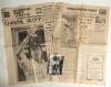 Geoff Boycott. England & Yorkshire. Official menu for the dinner to celebrate Boycott attaining one hundred centuries in first class cricket, held at City Hall, Leeds, 14th November 1977. The menu with decorative covers, very nicely signed in ink by Boyco - 2