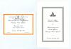 &lsquo;M.C.C. Anniversary and South African Touring Team Dinner&rsquo; 1998. Official M.C.C. folding menu, invitation card and table plan booklet for the Dinner held at Lord&rsquo;s 12th May 1998. The menu boldly signed to the centre and rear pages by nineteen attendees. S - 3