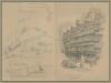 Australian tour of the West Indies 1955. Official R.M.S. Rangitane four page folding menu card with drawing of the Staple Inn, Holborn by Joseph lee to front cover, dated the 12th July 1955. Details and menu to inside pages and the back cover &lsquo;Autographs&rsquo;