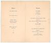 South Africa tour to England 1935. Rare official folding menu card for the &lsquo;Welcome Luncheon to The Springboks. The South African Cricket Team&rsquo; given by the Institute of Journalists, London District, held at the Criterion Restaurant, 26th April 1935. The - 2