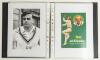 Leicestershire C.C.C. 1960s-1980s. Black folder comprising a large selection of signed magazine extracts, cuttings, pages, odd photograph etc. of Leicestershire teams and players. Over three hundred signatures with heavy duplication. Signatures include Il - 4
