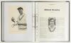 Middlesex C.C.C. 1950s-1980s. Black folder comprising a large selection of signed magazine extracts, cuttings, pages etc. of Middlesex teams and players. Over three hundred and fifty signatures with heavy duplication. Signatures include Warr, Moss, Clark, - 5