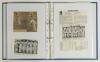 Warwickshire C.C.C. 1950s-1980s. Blue folder comprising a large selection of signed magazine extracts, cuttings, pages etc. of Warwickshire teams and players. Over two hundred and eighty signatures with heavy duplication. Signatures include Horner, Barber - 3