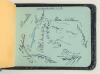 County signatures c.1948. Autograph album comprising pages signed by County teams. Over seventy signatures in total comprising Sussex (10 signatures), Worcestershire (15), Northamptonshire (10), Glamorgan (13), Yorkshire (4), Surrey (6), Middlesex (10), E - 3