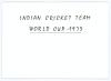 &lsquo;Indian Cricket Team World Cup 1979&rsquo;. Official greetings card with printed title to the front and mono Stamp Publicity team postcard laid down to inside. Signed to the inside &lsquo;Autographs&rsquo; page by fifteen members of the touring party. Signatures include Ve - 2
