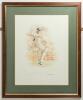 Famous Test Cricketers. A colour image of Garry Sobers batting, signed by him, similar to the The Lord&rsquo;s Taverners Fifty Greatest&rsquo; image, a large colour limited edition print of David Gower batting, entitled &lsquo;The Batsman&rsquo;, signed by him and the artist Man - 2