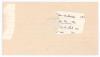 Leo Patrick Joseph O&rsquo;Brien. Victoria & Australia 1929-1938. Short handwritten note in blue biro from O&rsquo;Brien to &lsquo;Dear Mr Bailey&rsquo;. The note is undated but probably written in 1954. Replying to a request for his autograph, O&rsquo;Brien writes &lsquo;Am looking forward - 2