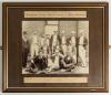&lsquo;Intercolonial Cricket Match- Victoria v South Australia 1895&rsquo;. Excellent mono photograph of the Victorian team, secretary and umpire who played against South Australia in the Sheffield Shield match at Melbourne in February 15th-19th 1895. The Victorian t