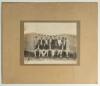 &lsquo;Australia Cricket Team. New Zealand Tour, 1913-1914&rsquo;. Excellent and rare large original mono photograph of the Australian touring party, seated and standing in rows, wearing cricket attire and blazers in front of a large marquee. Players are Arthur Simms - 2