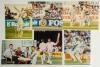The Ashes. England v Australia 1990s. A good selection of sixty original colour and mono press photographs from Test and one-day international series in England and Australia. Eleven are signed by the featured player(s). Signatures include England selecto