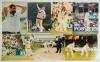 The Ashes. England v Australia 1990s. A good selection of sixty original colour and mono press photographs from Test and one-day international series in England and Australia. Eleven are signed by the featured player(s). Signatures include England selecto - 3