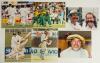 The Ashes. England v Australia 1990s. A good selection of sixty original colour and mono press photographs from Test and one-day international series in England and Australia. Eleven are signed by the featured player(s). Signatures include England selecto - 4