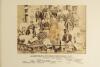 &lsquo;Old Reptonians v Fettesian Lorettonians 1890&rsquo;. Attractive original sepia photograph of the two teams seated and standing on stone steps, presumably at Repton College. Hand written title and players&rsquo; names in ink to lower border of the image and title and - 2