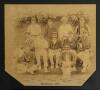 Middlesex 1898. Mono photograph of the Middlesex team, standing and seated in rows wearing cricket attire, blazers and caps. Players include Stoddart (Cpt), Webb, Warner, Trott, Ford, Hearne, O&rsquo;Brien, Bray etc. Appears to be either a Hawkins or Fosters of - 2