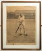 &lsquo;W.G. Grace at the Wicket&rsquo;. Original sepia photogravure, after Archibald Stuart Wortley 1890, of the famous painting of Grace in batting pose at Lord&rsquo;s, which hangs in the Long Room at Lord&rsquo;s. Published by Manson, Swan and Morgan, Newcastle upon Tyne, 1st