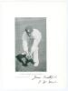 Frank William Marlow. Sussex 1891-1904. Signed full page mono illustration plate of Marlow in fielding pose, &lsquo;F.W. Marlow catching the ball low down&rsquo; taken from The Jubilee Book of Cricket by K.S. Ranjitsinhji 1897. Nicely signed &lsquo;Yours Faithfully&rsquo; in bla