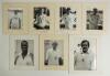 England Test and County signed photographs 1970s-1990s. A selection of fourteen photographs of England Test and County cricketers, each signed by the featured player. Includes one original press photograph of Chris Old & Bob Willis walking off the field i - 2