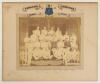 Archibald Campbell &lsquo;Archie&rsquo; MacLaren. Lancashire & England 1890-1914. Two original mono photographs of Harrow School including the 1889 football team and the 1890 cricket team, both of which MacLaren was Captain. Also a 1915 &lsquo;House Group&rsquo; photograph which - 2