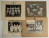 Team photographs 1920s/1940s. A selection of twenty eight, mainly large original official mono photographs, mainly of schools, old boys, University teams, ladies cricket and regimental teams covering cricket, rugby, hockey and athletics. Some untitled and