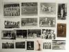 Don Bradman. A collection of fifty modern copy photographs, all featuring or relating to Bradman on various tours from the 1930s and 1948. Subjects include Bradman in batting action, on a train, signing bats, playing tennis, on board ship, with his wife, 