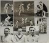 Cricket photographs. Surnames I-M circa 1950/1960&rsquo;s. Large selection of mainly official mono press photographs of Test and County cricketers, some restrike photographs included. Players include Illingworth, Ibadulla, Inman, Ikin, Ingleby-Mackenzie, Insole - 3