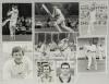 Cricket photographs. Surnames O-P circa 1970/1990&rsquo;s. Large selection of mainly official mono some colour press photographs of Test and County cricketers, some restrike photographs included. Players include P. Parker, I. Payne, D. Pringle (quantity), R. Pi - 2