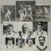 Cricket photographs. Surnames N-R circa 1950/1960&rsquo;s. Large selection of mainly official mono press photographs of Test and County cricketers, some restrike photographs included. Players include Oakman, Padgett, Parfitt, Parks, Pocock, Palmer, Pullar, Pett