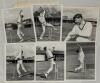 Cricket photographs. Surnames N-R circa 1950/1960&rsquo;s. Large selection of mainly official mono press photographs of Test and County cricketers, some restrike photographs included. Players include Oakman, Padgett, Parfitt, Parks, Pocock, Palmer, Pullar, Pett - 3