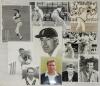 Cricket photographs. Surname S-W circa 1970/1990&rsquo;s. Large selection of mainly official mono some colour press photographs of Test and County cricketers, some restrike photographs included. Players include D. Steele, Storey, Stewart, Tolchard, R. Taylor, A