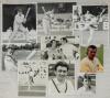 Cricket photographs. Surname S-W circa 1970/1990&rsquo;s. Large selection of mainly official mono some colour press photographs of Test and County cricketers, some restrike photographs included. Players include D. Steele, Storey, Stewart, Tolchard, R. Taylor, A - 3