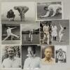 Cricket photographs. Surname S-W circa 1950/1960&rsquo;s. Large selection of mainly official mono press photographs of Test and County cricketers, some restrike photographs included. Players include Subba Row, M.J.K. Smith, J. Snow, R.T. Simpson, B. Statham, M. - 3