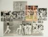 England v Sri Lanka 1984 onwards. A good selection of fifty eight original colour and mono press photographs from Test and one-day international series. Twelve are signed by the featured player. Signatures include Craig White, Alec Stewart (2 different), - 4