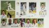 Yorkshire & Durham 1950s-2010s. A good selection of sixty mainly modern original colour and mono press photographs, also cards and the odd commemorative cover, all relating to players who have represented Yorkshire or Durham. Twenty four items are signed - 2