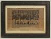 M.C.C. 1928/29. Large original mono photograph of the M.C.C. team who toured Australia in 1928/29, seated and standing in rows and wearing official tour blazers. The photograph laid down to original photographers mount and nicely signed in black ink to lo - 3