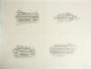 Alan Fearnley cricket prints c.1980s. Six limited edition prints of pencil drawing of pavilions at English Test grounds, each limited to five hundred copies and signed by the artist, Alan Fearnley. Subjects are The Oval, Trent Bridge, Old Trafford, Lord&rsquo;s