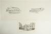 Alan Fearnley cricket prints c.1980s. Six limited edition prints of pencil drawing of pavilions at English Test grounds, each limited to five hundred copies and signed by the artist, Alan Fearnley. Subjects are The Oval, Trent Bridge, Old Trafford, Lord&rsquo;s - 2