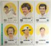 &lsquo;Wisden Five Cricketers of the Year&rsquo;. Denise Dean 2004-2006. Black binder comprising thirty five prints from the series, each limited to 150 copies and signed by the artist. Various limitation numbers. Twenty seven are signed by the featured player. Signa - 5