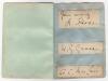 Wilfred Rhodes, W.G. Grace and A.C. &lsquo;Archie&rsquo; MacLaren, early 1900s. Three nice individual signatures in ink, each signed to piece laid down to one album page. Signatures are Wilfred Rhodes (Yorkshire, Europeans & England 1899-1923), W.G. Grace (Gloucester