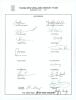 New Zealand tour to Pakistan 1984. Official autograph sheet with printed title and players&rsquo; names, fully signed in ink by the seventeen listed members of the touring party. Signatures are Coney (Captain), Wright, Boock, Cairns, Chatfield, J. Crowe, M. Cro - 2