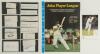 Sri Lanka overseas tours 1986 & 1989/90. Two fully signed official autograph sheets, one by all twenty members of the touring party to Australia 1989/90, the other by all seventeen members of the Sri Lanka Young Cricketers tour to England 1986. Sold with - 2