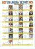 Sri Lanka 1991. Official autograph sheet for the Sri Lankan tour of England 1991. Eighteen signatures including De Silva, Gurusinha, Muralitheran, Tillakaratne, Ataputta, Ratnayake, Mahanama etc. Sold with a further printed sheet for the 2002 tour of Engl