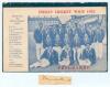 India Cricket Team in England 1952. Rare official autograph sheet, with printed title and players&rsquo; names, fully signed in different coloured inks by eighteen members of the India touring party including the Manager P. Gupta. Players&rsquo; signatures include V. - 2