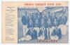 India Cricket Team in England 1952. Rare official autograph sheet, with printed title and players&rsquo; names, fully signed in different coloured inks by eighteen members of the India touring party including the Manager P. Gupta. Players&rsquo; signatures include V. - 3